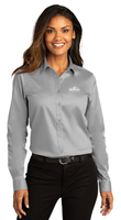 L0900 - Hunter Collision Center Ladies' Long Sleeve SuperPro React Shirt